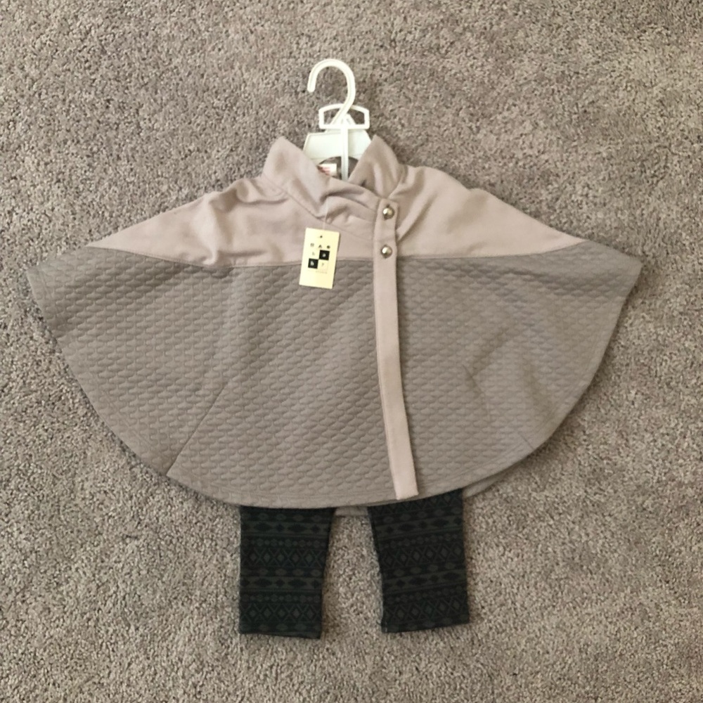 Toddler Cape and Legging Set